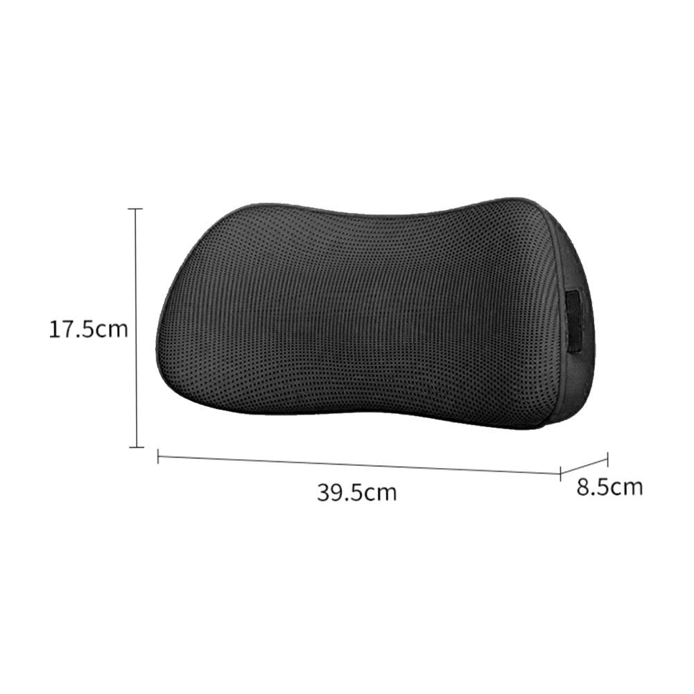 Car Lumbar Cushion Seat Back Cushion With Thin Waist Support Non-slip For Long-Distance Driving Office Car Pad Accessories