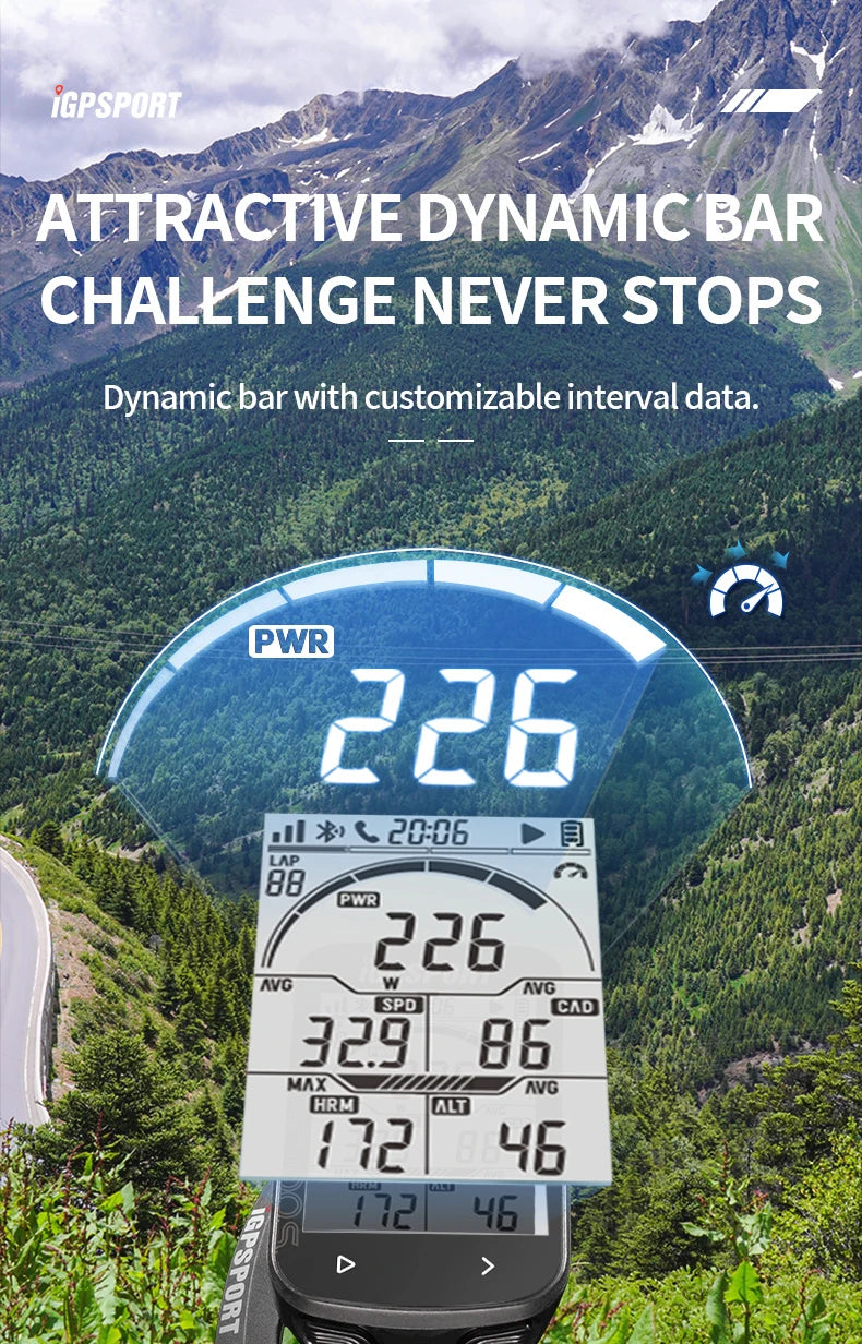 GPS Bike Computer IGPSPORT BSC100S Cycle Wireless Speedometer Bicycle Digital Stopwatch Cycling Odometer Cycling Computer