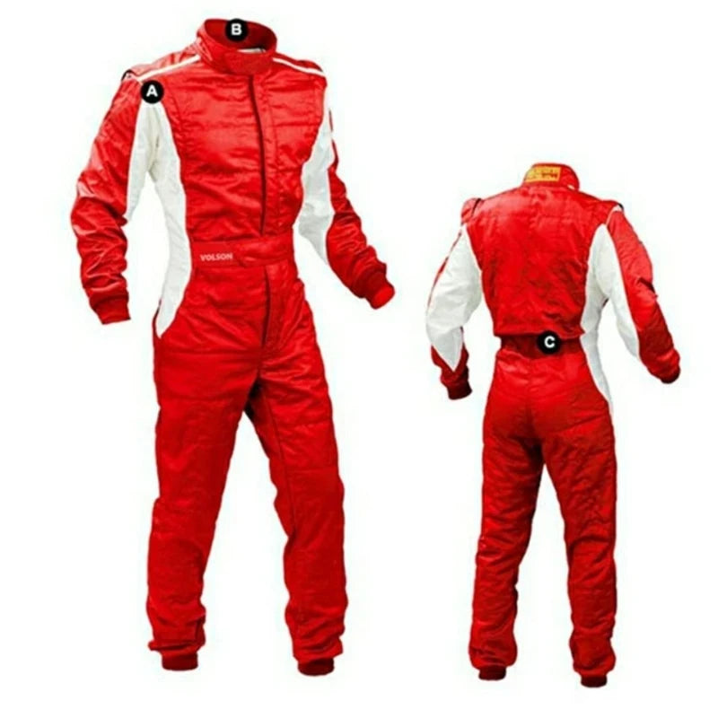 Adult Kart jumpsuit ATV suit off-road racing motorcycle track waterproof karting suit logo Wear Resistant motorcycle jacket