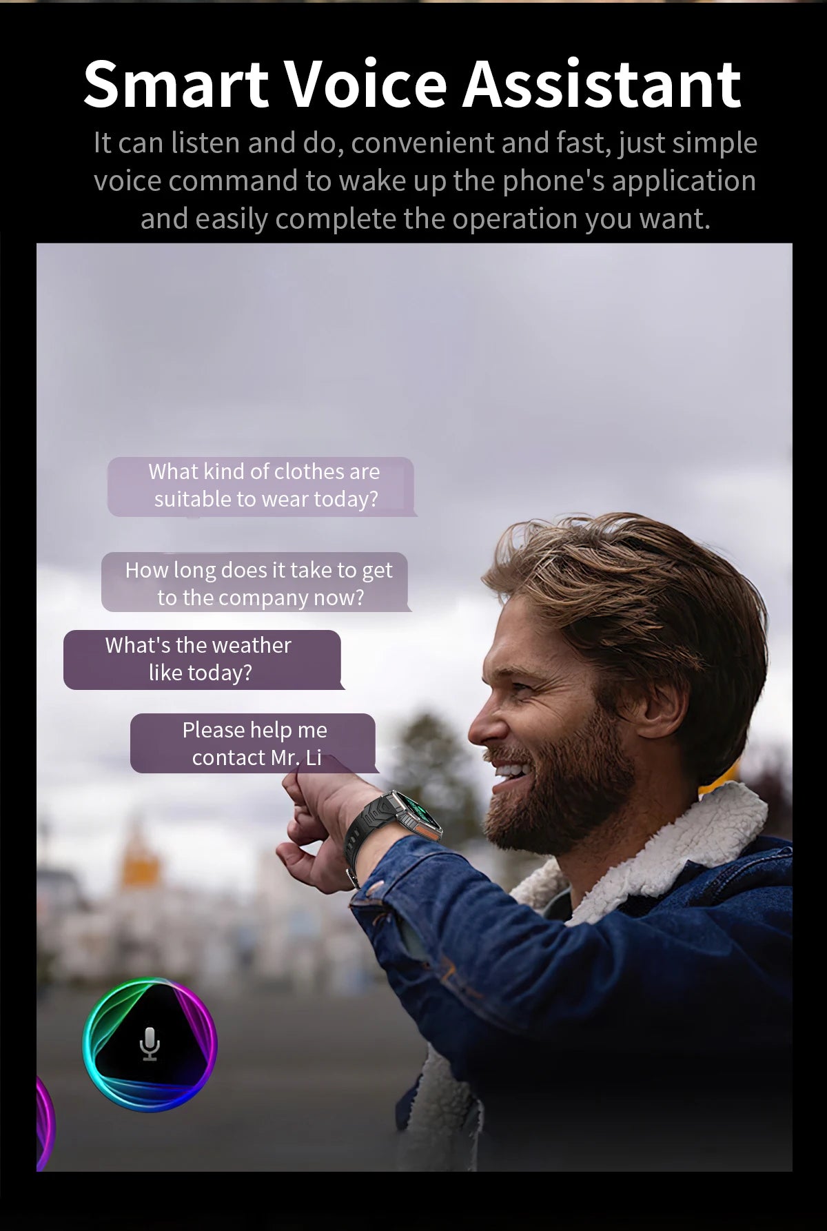 LIGE NEW 2025 GPS Smartwatch 2.01" HD Screen Compass Barometric Altimeter 450mAh Battery BT Voice Calling Smart Watch 107 Sports