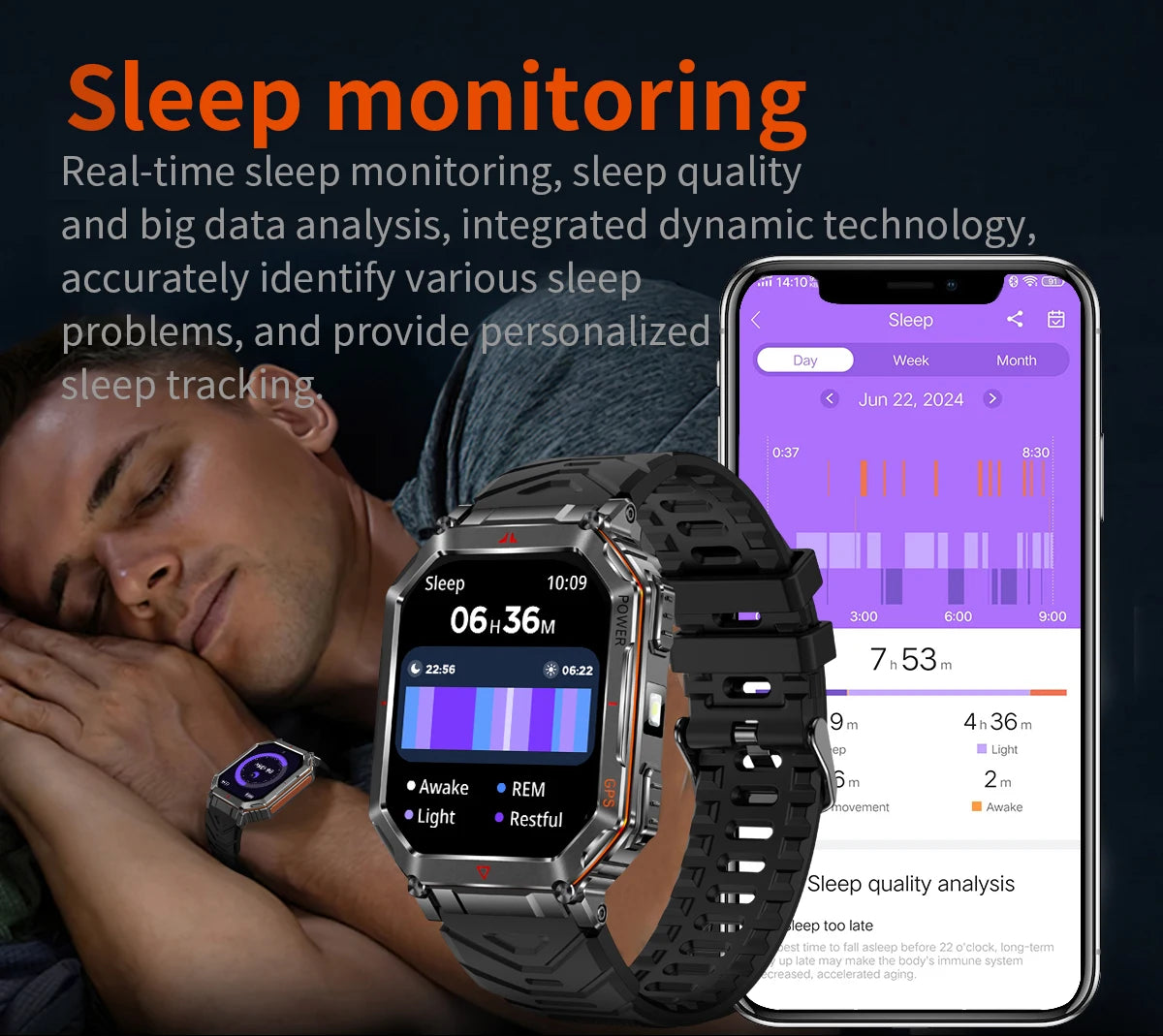 LIGE NEW 2025 GPS Smartwatch 2.01" HD Screen Compass Barometric Altimeter 450mAh Battery BT Voice Calling Smart Watch 107 Sports