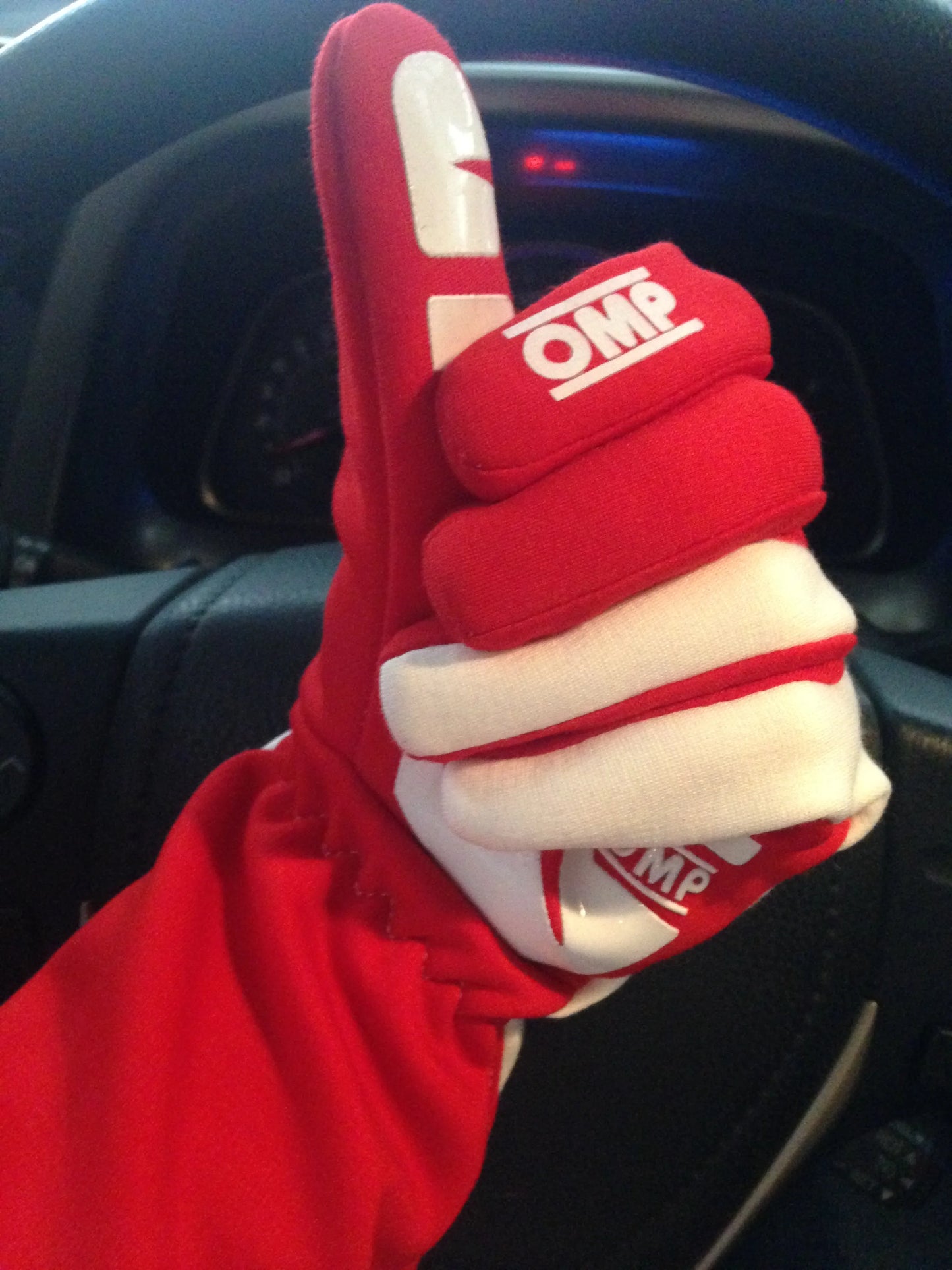 Karting gloves,  3 styles