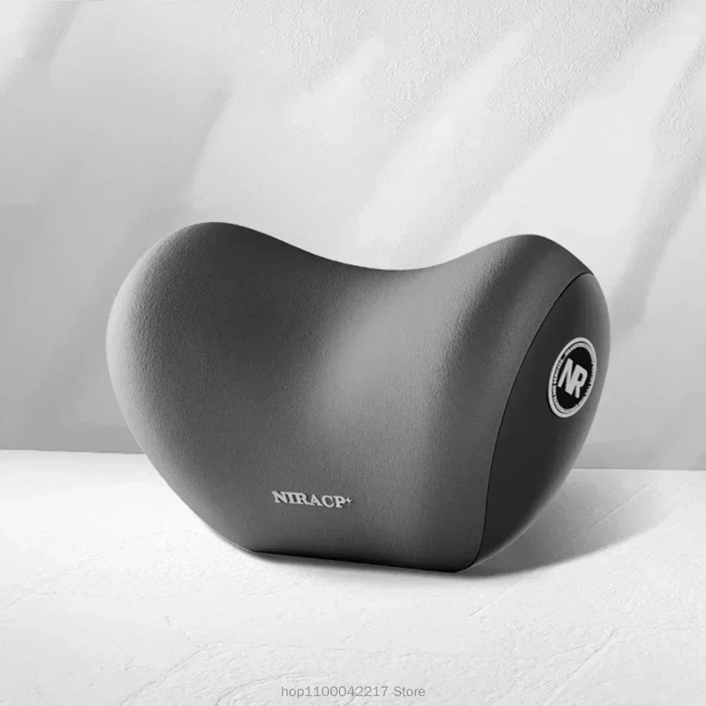 Ergonomic memory foam car seat cushion - suitable for all seasons comfort car headrest - lumbar cushion or headrest or set