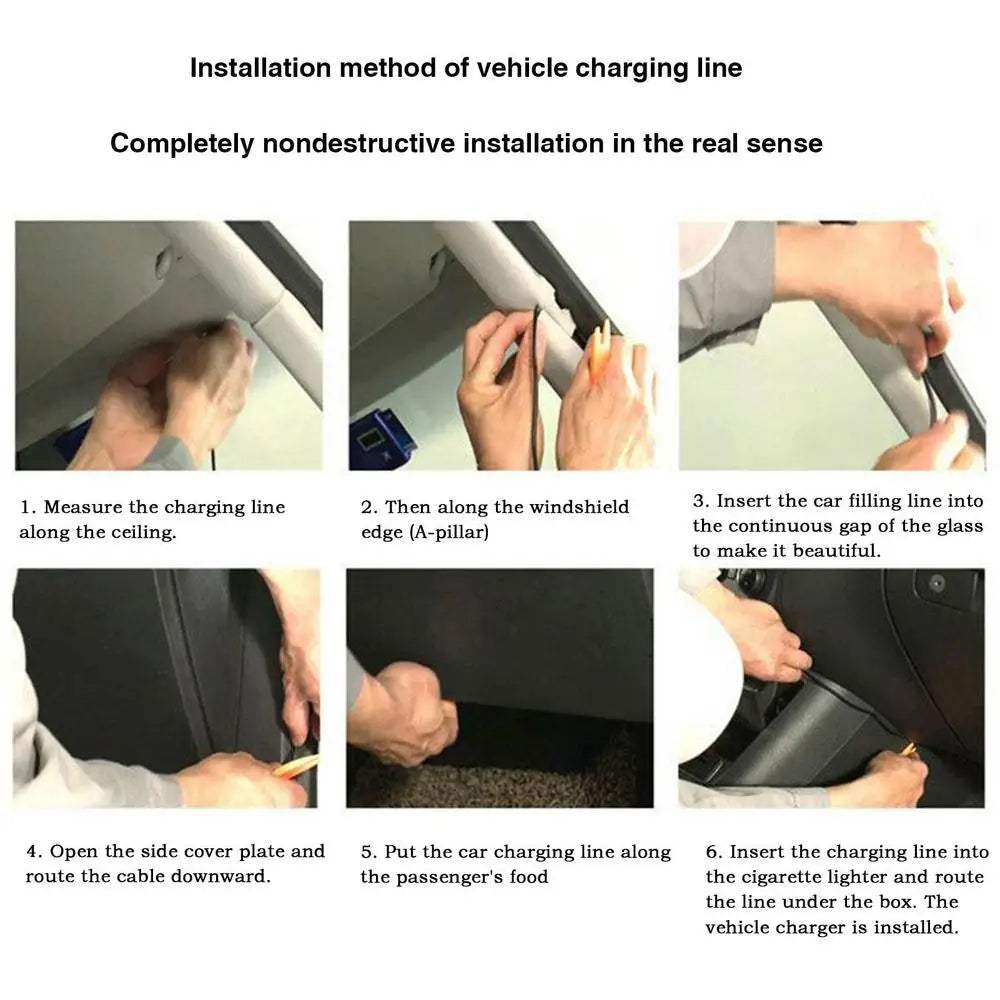 Car Dash Cam 1080P Full HD Driving Recorder Built-in G Sensor 2 Inch Screen Night Vision Wide Angle 24H Parking Mode Camera