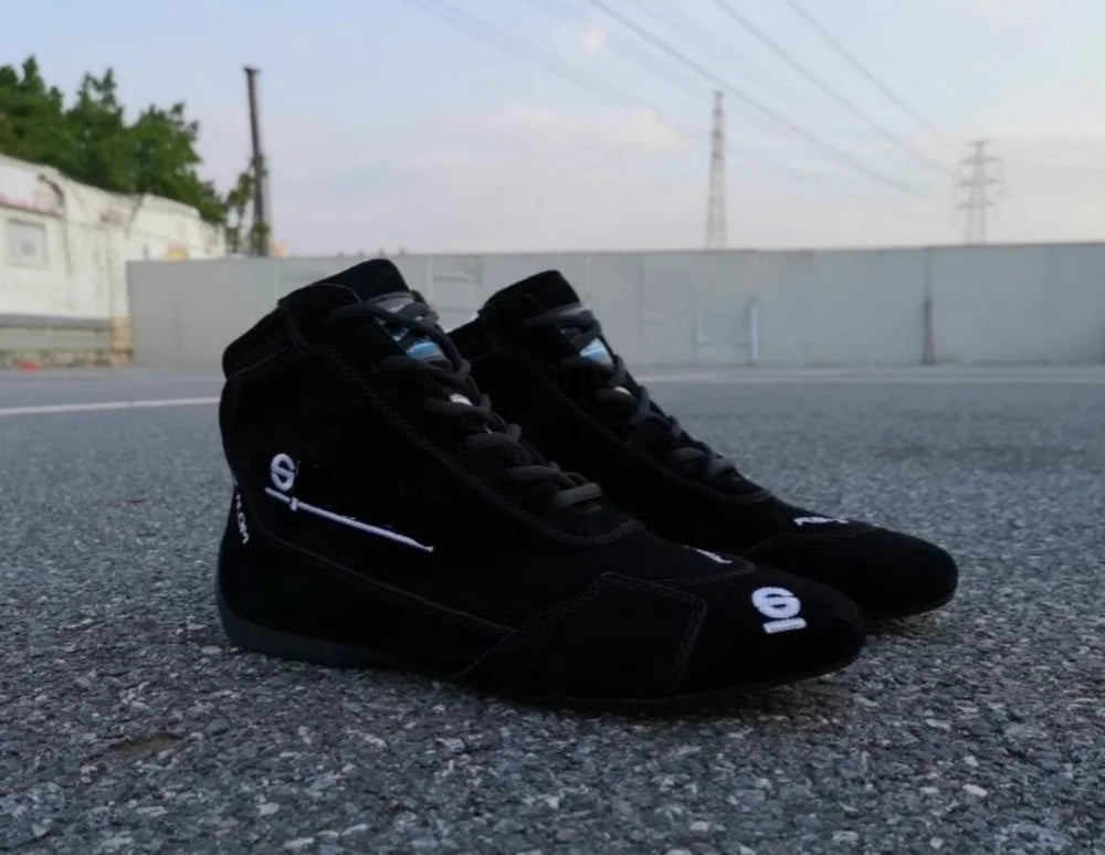 Kart Racing Shoes Motorcycle Rally Car Club Exercise Sneaker Anti-collision Anti-slip Lightweight Available Unisex Boot