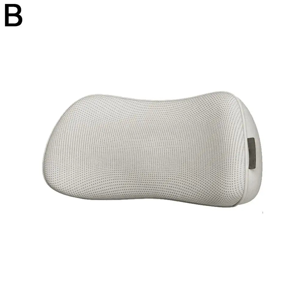 Car Lumbar Cushion Seat Back Cushion With Thin Waist Support Non-slip For Long-Distance Driving Office Car Pad Accessories