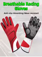 Karting Racing Gloves – Non-Slip, Breathable & Windproof